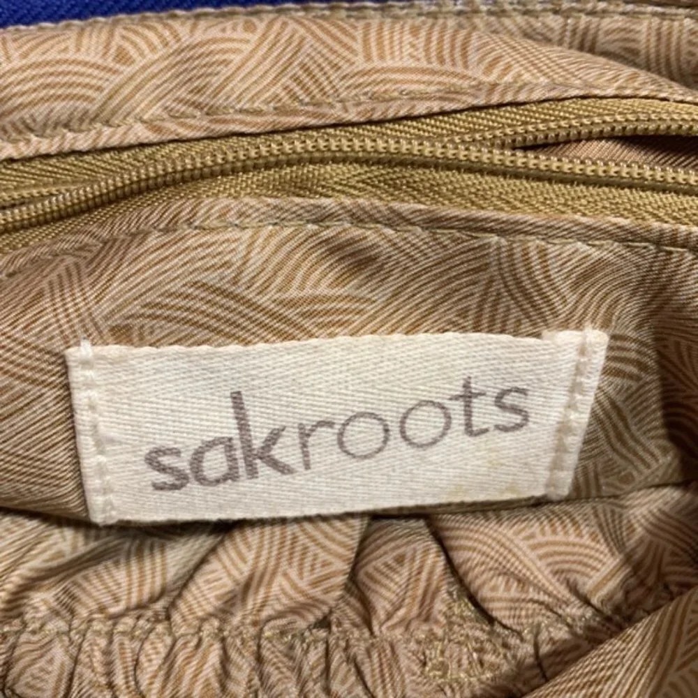 Sakroots Multi Color Floral Design Hobo Bag EUC #0087